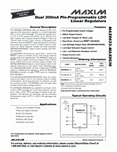 DataSheet MAX8633 pdf
